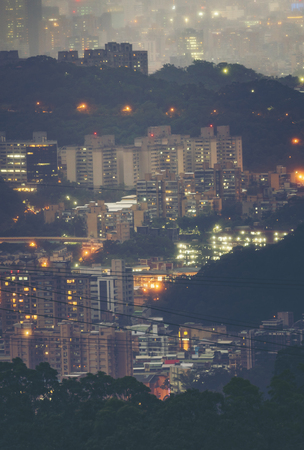 Taipei cityscape, Taiwanの写真素材