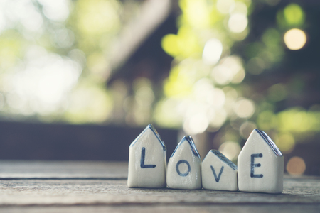 Happy lovers day card mockup, copy spaceの写真素材