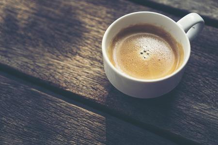 black coffee for the morning good dayの写真素材