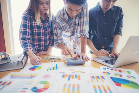 business teamwork conceptの写真素材