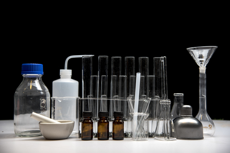 Empty bottle set for cosmetics.の写真素材