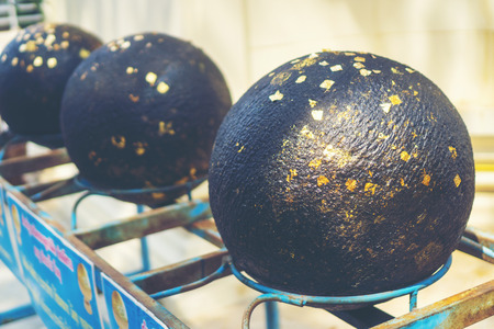 part in Thai Buddhist templeの写真素材