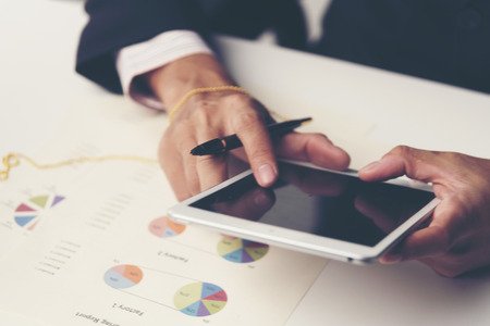 business worker working conceptの写真素材