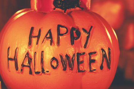 picture of Halloween concept, vintage filter imageの写真素材