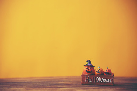 Creative picture art in Halloween conceptの写真素材