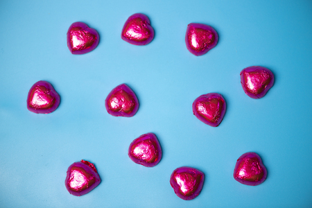 heart shapes, art for Valentine's dayの写真素材