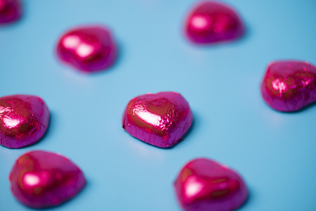 heart shapes, art for Valentine's dayの写真素材