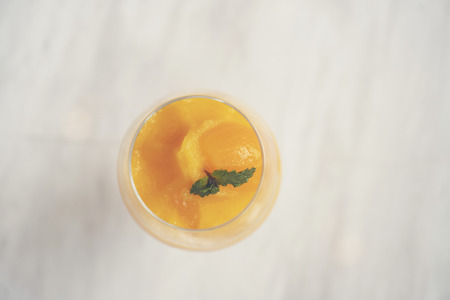 Mango Juice Blended for Healthの写真素材