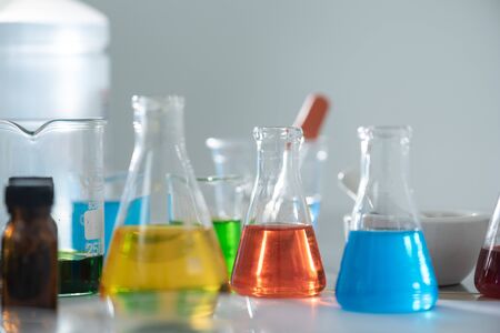 biofuel oil research in laboratory, biofuel energy power conceptの写真素材