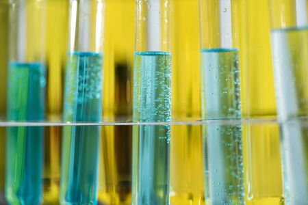 biofuel oil research in laboratory, biofuel energy power conceptの写真素材