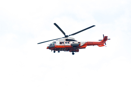 Hong Kong, China - August, 2019 : Rescued aircraft in Hong Kongのeditorial素材