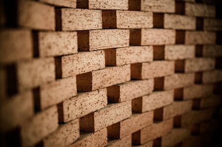 texture background of brick wallの写真素材