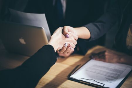 approve concept for business, business successの写真素材