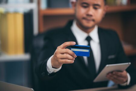 concept of credit-card for businessの写真素材