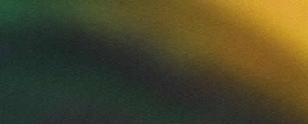 Panoramic texture of green and yellow gradient background with copy space