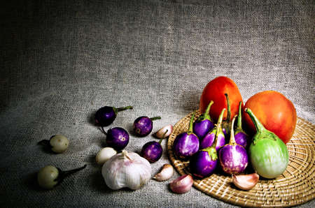 Fresh vegetables with Still lifeの写真素材