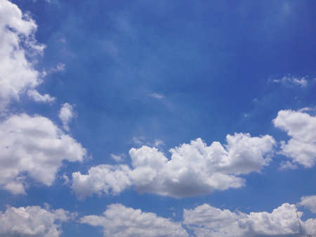 Blue clear skyの素材