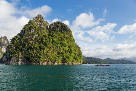 lake dam cruise river travel background reservoir mountain island