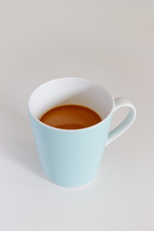 Blue cupの写真素材