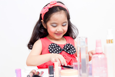 Funny makeupの写真素材