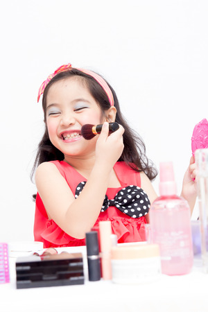 Funny makeupの写真素材