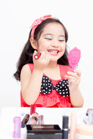 Funny makeupの写真素材