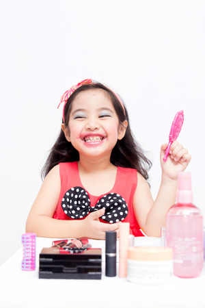 Funny makeupの写真素材