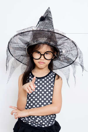 Angry little witchの写真素材