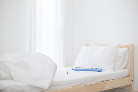 Clean and simply bedroomの写真素材