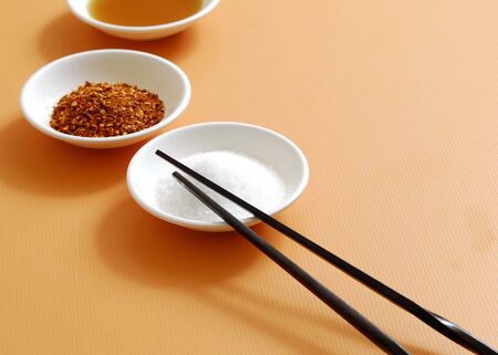 Thai noodle seasoning の写真素材