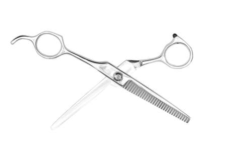 barber scissors isolated on white background6