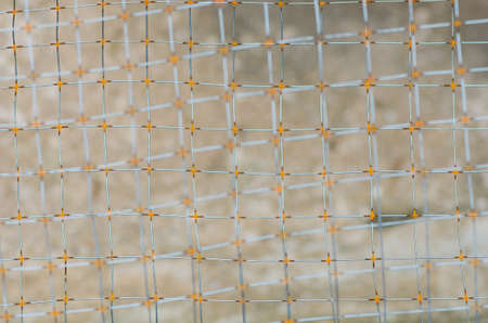 metal net rust strange caused rain