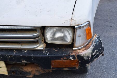 accident carのeditorial素材