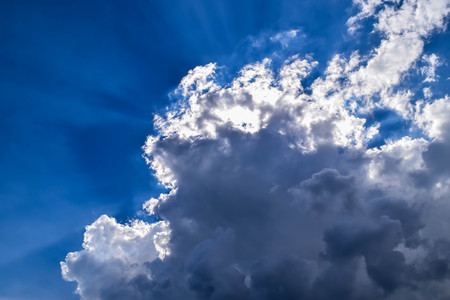 blue sky cloud