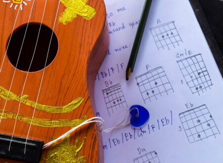 music guitar melodyの写真素材
