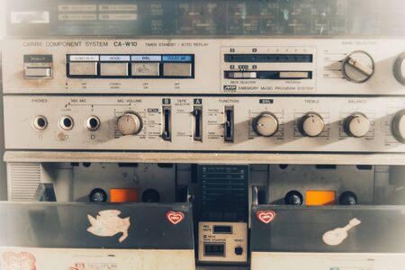 old radioのeditorial素材