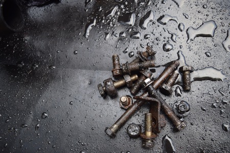 many tools dirtyの写真素材