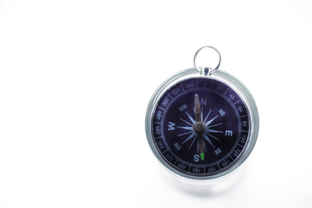 compass and world map travel conceptの写真素材