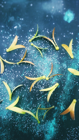 green tree backgroundの写真素材