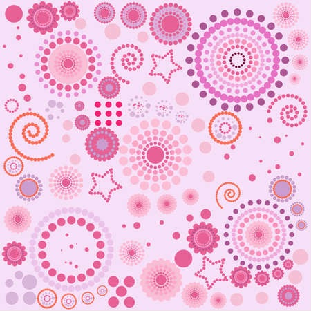 wallpaper or Gift Wrap texture backgroundのイラスト素材