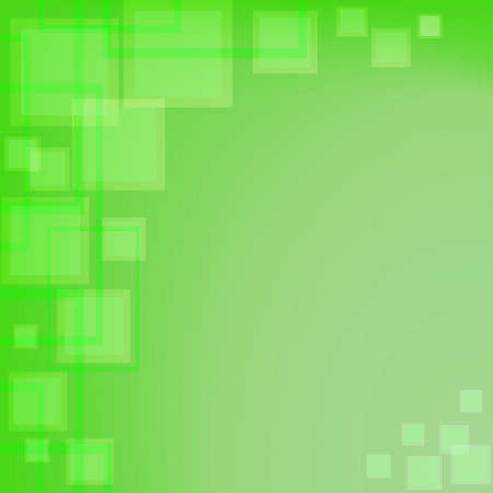 Abstract green squares background; computer background; presentation background; web backgroundのイラスト素材