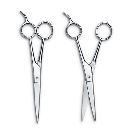 Scissors for sewing isolated on white backgroundの写真素材