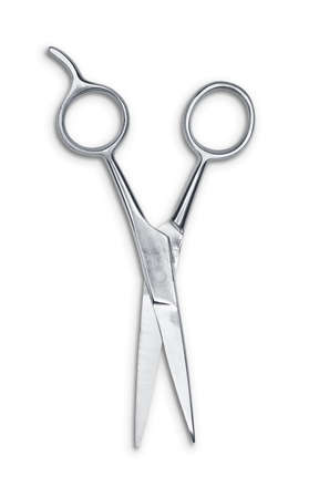 Scissors isolated on white backgroundの写真素材