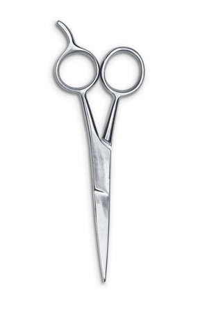 Scissors isolated on white backgroundの写真素材