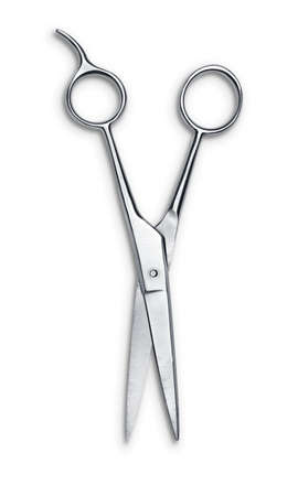Scissors isolated on white backgroundの写真素材