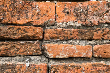 Brick wall Background ruins