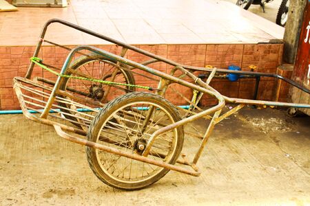 wheelbarrowの写真素材