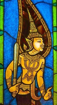 oriental Thai artの写真素材