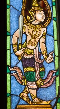 oriental Thai artの写真素材