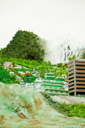 city modelのeditorial素材